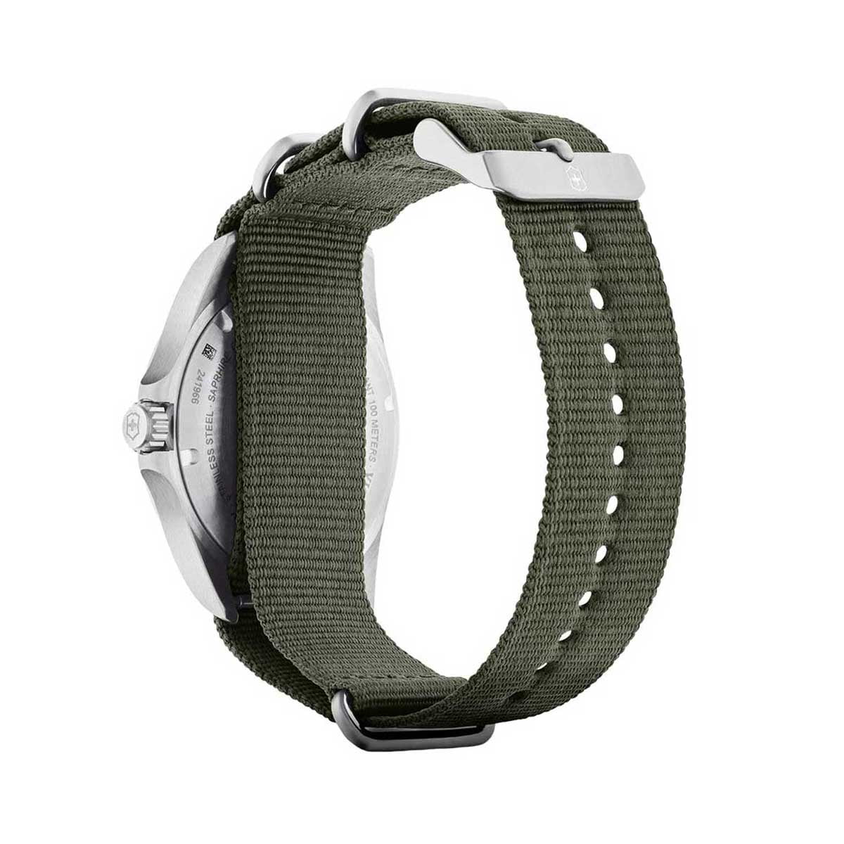 Victorinox Swiss Army 241966 Men's Heritage Green Dial Strap