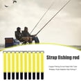 thumbnail image 1 of 20 piezas caña de pescar amarre correa soporte tirantes gancho Cable cordón cinturón (amarillo), 1 of 5