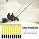 thumbnail image 1 of 20 piezas caña de pescar amarre correa soporte tirantes gancho Cable cordón cinturón (amarillo), 1 of 5