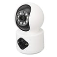 thumbnail image 3 of Cámara de seguridad ZHCH Lente dual HD Visión nocturna Intercomunicador de 2 vías 100‑240V, 3 of 5