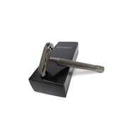Unique Long Handle Version Butterfly Open Double Edge Safety Razor
