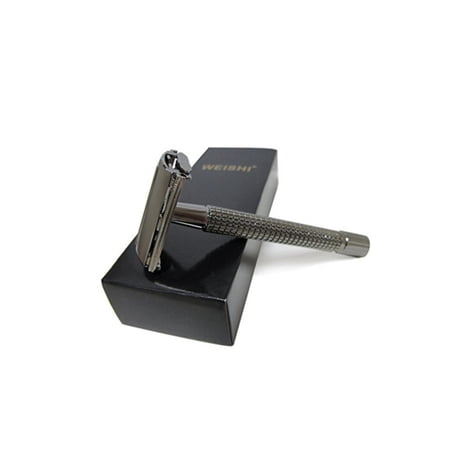 Unique Long Handle Version Butterfly Open Double Edge Safety Razor