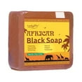 thumbnail image 2 of KeirineCC Black Soap Face & Body Bar, Black Soap For Cleansing, Moisturizing, Exfoliating Soap For Body Cleaning, Handmade Rice Soap Bar for Face & Body, All Skin Types - Bathroom Essentials, 2 of 9
