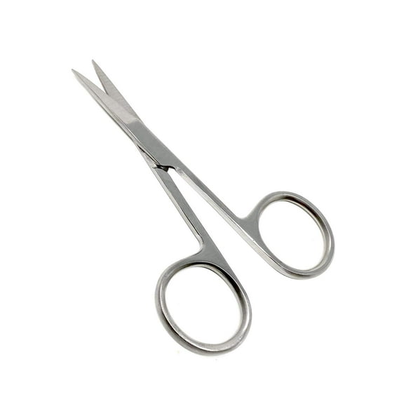 Small Precision Embroidery Scissors, 3.5" Forged Stainless Steel Sharp Pointed Tip Detail Shears for DIY Craft Thread Cutting, Needlework Yarn & Sewing (Matte)