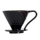 thumbnail image 1 of Taza de filtro de café, gotero de café, portátil, de infusión lenta, de cerámica, reutilizable. Pequeño negro, 1 of 9