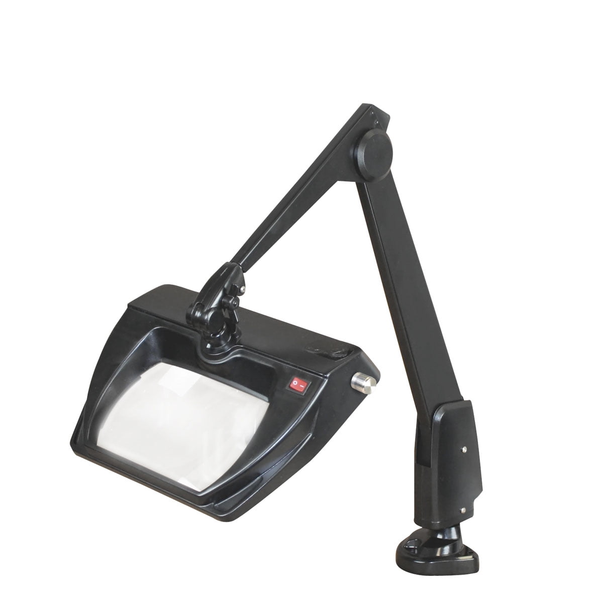 Dazor Stretchview 28-Inch Clamp Base LED Magnifier 3D 1.75x- Black ...