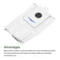 thumbnail image 4 of Uxcell 6Pcs Replacement Carbon Dust Bags Vacuum Bag Compatible for Robot Vacuum Bags, 4 of 5