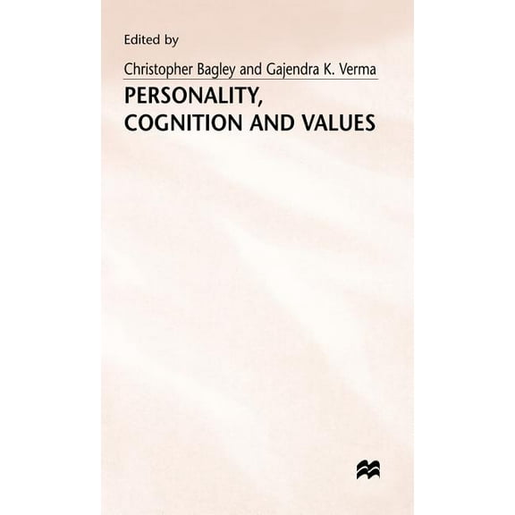 Personality, Cognition and Values, (Hardcover)