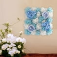 thumbnail image 6 of Wedding Road Cited Flowers Wedding Arrangement Panel Arched Door Flower Row for Ceremony, Baby Shower Dark Blue, 6 of 8