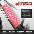 thumbnail image 6 of AVBDJOY 26" Electric Mountain Bike for Adults, 7-Speed eBike with 1500W Peak Motor, Up to 28 MPH, 60 Miles Max Range, Electric Bicycle with Removable Battery & 5-Working Modes, 6 of 11