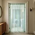 thumbnail image 4 of Lace Door Curtain, Polyester Room Divider Privacy Curtain, Light Filtering Mosquito Mesh Door Panel for Bedroom, Kitchen, Living Room, Home Decor, 4 of 6