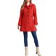 thumbnail image 2 of Abrigo largo de invierno de una sola botonadura para mujer INSPIRE CHIC con bolsillos en rojo M, 2 of 6