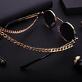 thumbnail image 3 of MasteelfCA Chaîne de Lunettes pour Femmes avec Lanière Réglable en Silicone pour Lunettes de Soleil, 3 of 8