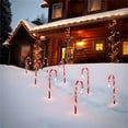 Christmas Decorations Candy Cane Lights,Battery powered Xmas Candy Cane ...