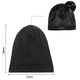 thumbnail image 3 of Gorro de dormir para mujer, gorro para el cuidado del cabello, gorro con forro de satén, gorro elástico ajustable, gorro para hombre, 3 of 6