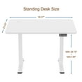 thumbnail image 7 of Furmax 40" x 24" Home Office Electric Height Adjustable Standing Desk, 7 of 7