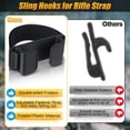 thumbnail image 4 of Gun Sling Hooks, Backpack Strap Keeper, Holds Your Hunting Rifle Strap and Gun Securely, Hands Free Sling Retainer to Hold Tactical and Hiking Backpack, 4 of 6
