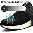 thumbnail image 2 of Ztforus Zapatos de Seguridad para Hombre Mujer Zapatillas de Seguridad Ligeras y Transpirables con Puntera de Acero, Gris - Talla 40, 2 of 5