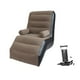 thumbnail image 5 of Sofá inflable Lazy Sofa con bomba manual y reposabrazos, sillón de ocio marrón, 5 of 9
