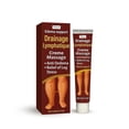 thumbnail image 1 of Lymphatic Drainage Massage Creme with Peppermint Extracts - Anti-Oedema Leg Stress Relief Varicose Veins Improvement Natural Botanical Formula 200g, 1 of 4