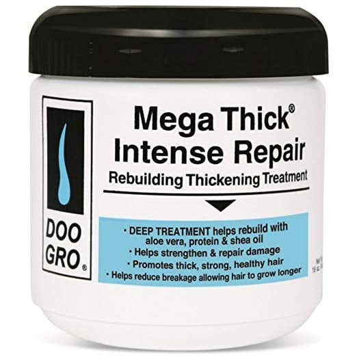 Doo Gro Mega Thick Intense Repair Rebuilding Thickening Treatment 16 oz