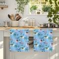 thumbnail image 4 of Desert Landscape Kitchen Towels Set of 2, Cute Camels Palm Trees Houses Leaves Blue Absorbent Dish Towels for Kitchen, Microfiber Hand Towel, Quick Drying Tea Towel for Cleaning Decorative Dishcloths, 4 of 7