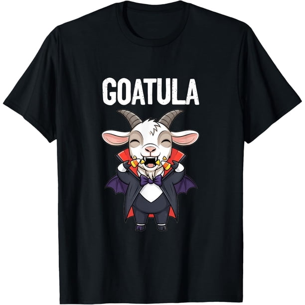 Goatula Funny Vampire Goat Halloween Fan Camiseta