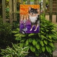 thumbnail image 2 of Hallween Long Haired Chihuahua Garden Flag, 2 of 5