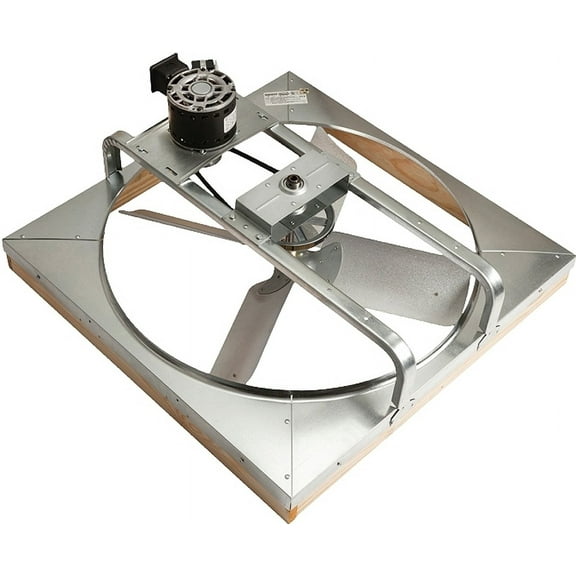 Master Flow 30BWHFS Belt Drive Whole House Fan, 6000 cfm, 1/3 hp, 3 Blade