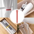 thumbnail image 4 of KDFWDM Reusable Cable Ties Organizer Pack - Multicolor Adjustable Wire Management Straps for Desk, Electronics, Cords and Home Office Organization, Easy Release and Reuse, 4 of 5
