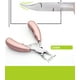 thumbnail image 3 of Cortaúñas para uñas encarnadas/gruesas Cuchillas afiladas de acero inoxidable de grado quirúrgico con manijas ergonómicas suaves para un fácil agarre La mejor herramienta para cortar uñas y pedicura Adepaton LRWJ695-2, 3 of 4