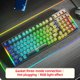 thumbnail image 2 of Teclado Gamer de 99 teclas, conexión de 3 modos, retroiluminación RGB para PC portátil de escritorio JShteea Nuevo, 2 of 9