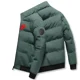 thumbnail image 1 of Chaqueta corta de algodón para hombre, abrigo informal, cálido, a prueba de frío, ultra grueso, 2024, 1 of 5