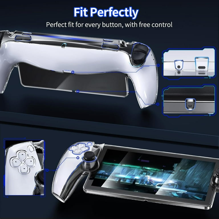 Genreen Case for PlayStation Portal Skin Accessories, Clear PC Genreen Case for PlayStation Portal Skin Accessories, Clear PC