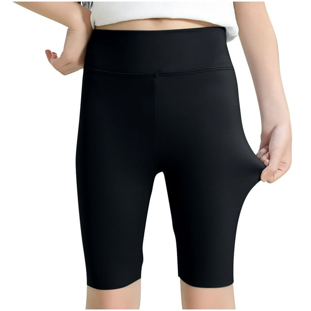 Odeerbi 2-12 Años Niñas Pantalones Cortos de Bicicleta Pantalones Cortos de Yoga Bermudas Pantalones Cortos de Entrenamiento Danza Deportes Pantalones Cortos Suave Pantalones Cortos