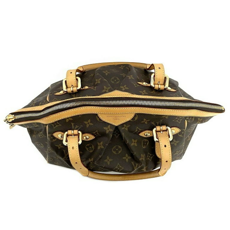 Authenticated Used Louis Vuitton Handbag Tivoli GM Brown Monogram M40144  SP2028 LOUIS VUITTON Tote Bag Ladies LV Nume 