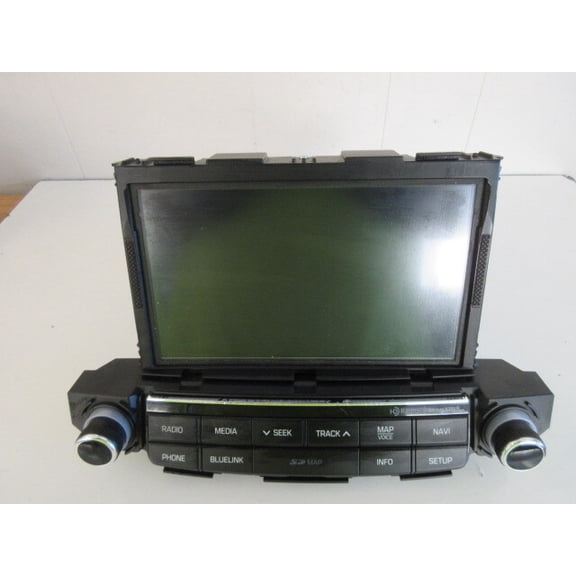 Pre-Owned 2016-2018 Hyundai Tucson GPS Navigation Radio w/Display OEM LKQ - Verify Specific Vehicle Fitment In Description - (Good)