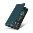 thumbnail image 4 of Funda para Google Pixel 6 Pro Estuche de Cuero PU Tipo Cartera con Ranuras para Tarjetas y Cierre Magnético, 4 of 5