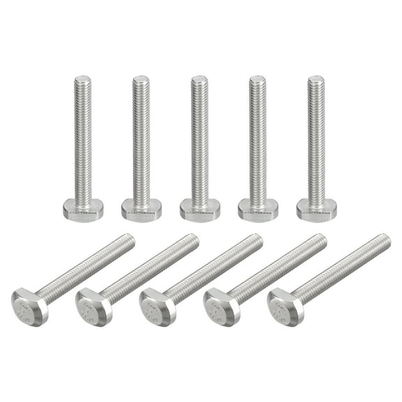 T-Slot Bolts, 10 Pack M5x40mm Drop-in Stud Sliding Bolts 304 Stainless Steel