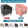 thumbnail image 7 of Zhangyh Tub Chair Covers, Stretch Tub Chair Cover, Couch Covers Removable Furniture Protector for Living Room, 7 of 7