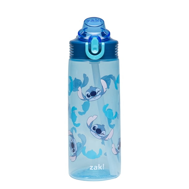 Botella de agua Zak Designs Disney Sage de 750 ml con puntada de paja
