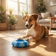 thumbnail image 3 of mdesiwst Interactive Dog Toy Tire Shape Textured Dog Chew Toy Teeth Cleaning Toy for Aggressive Chewers Tug-of-War Toss And Catch, 3 of 8