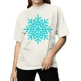 thumbnail image 2 of Snowflake T-Shirt Women, 2 of 3