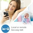 thumbnail image 2 of VTech RM5754-2HD Smart Wi-Fi Video Baby Monitor with 5” display and 1080p HD Camera, Built-in night light & 2 Camera, White, 2 of 9