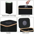 thumbnail image 5 of XHSGX 26-Gallon Household Collection Bucket with Detachable Reusable Inner Bags, 600D Oxford Cloth for Bottle, Carton, and Glass Recycling, In-Home Recycling Bins, Foldable Beverage Storage Basket, 5 of 7