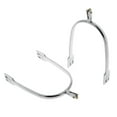 thumbnail image 3 of 1 Pair Zinc Alloy Horse Spurs Equestrian Riding Spurs Spurs Horse Riding Spurs for Men Silver, 3 of 8