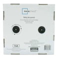 thumbnail image 2 of Reloj de Pared Mainstays Circular Negro, 2 of 4