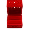 thumbnail image 5 of Ring Box Hollow Square Velvet Wedding Ring Gift Box, 5 of 5