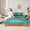 Cyan Orange, variant on Homewish Cartoon Sports Helmet Twin Bedding Sets 7-Piece for Kids, Football Soccer Athlete Bedding Comforter Set, Cyan Orange Ball Sport Reversible Sheet Sets, Luxury Bedroom Decor