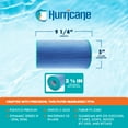 thumbnail image 3 of Hurricane 4 Pack HF4335-1M Elite Aseptic Pool Spa Filter Cartridge Replacement, 3 of 9